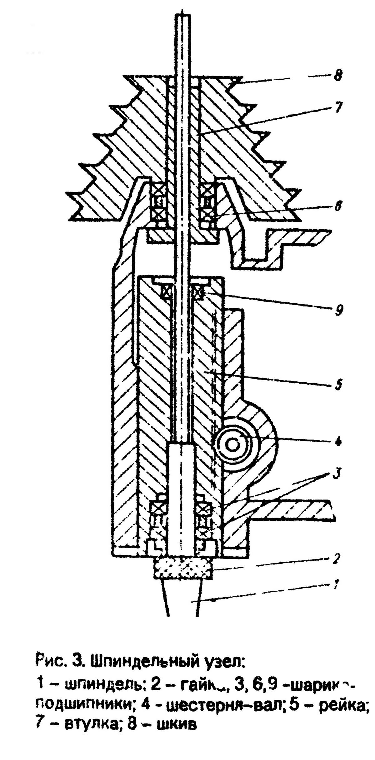 2Д112Л Шпиндельний вузол свердлувального верстата 2Д112Л